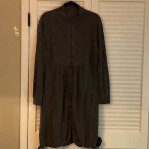 XCVU drawstring hem tie dress